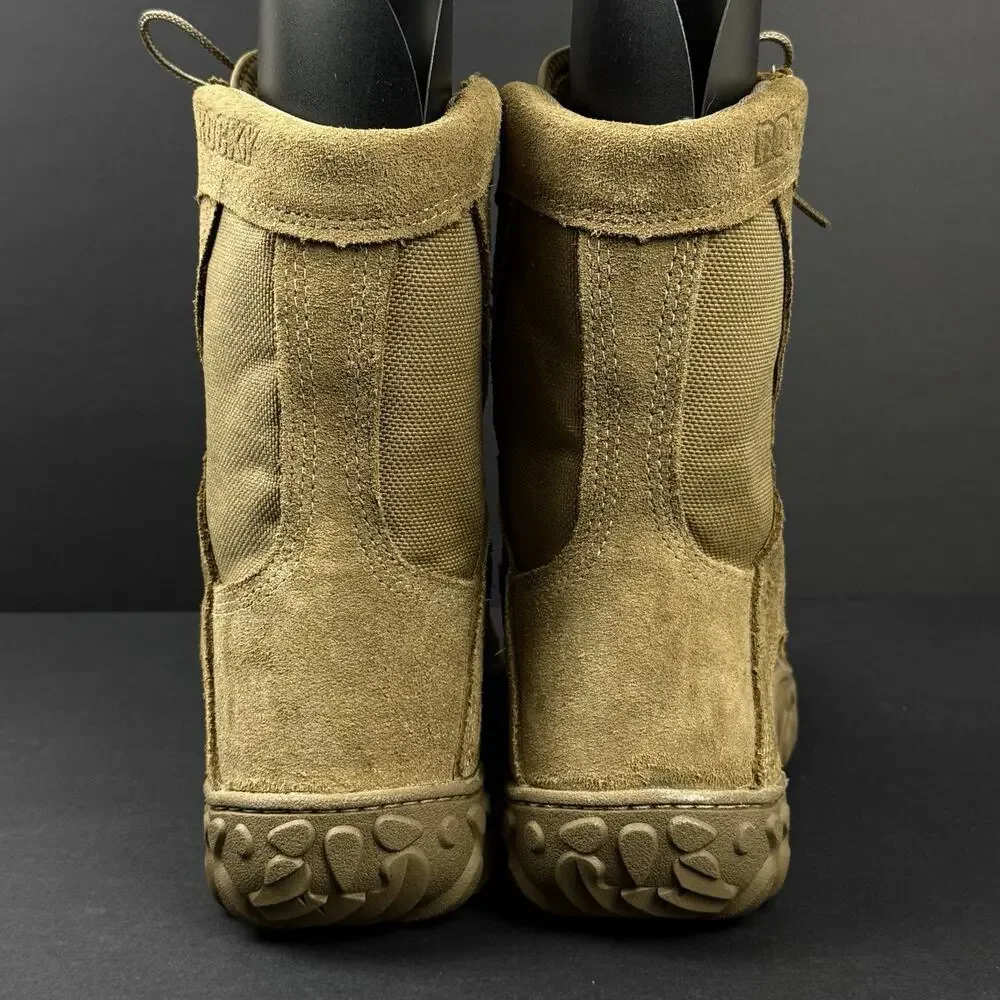 Rocky S2V Special Ops Tactical Military Boots Men’s 7.5 Coyote Brown 8” New